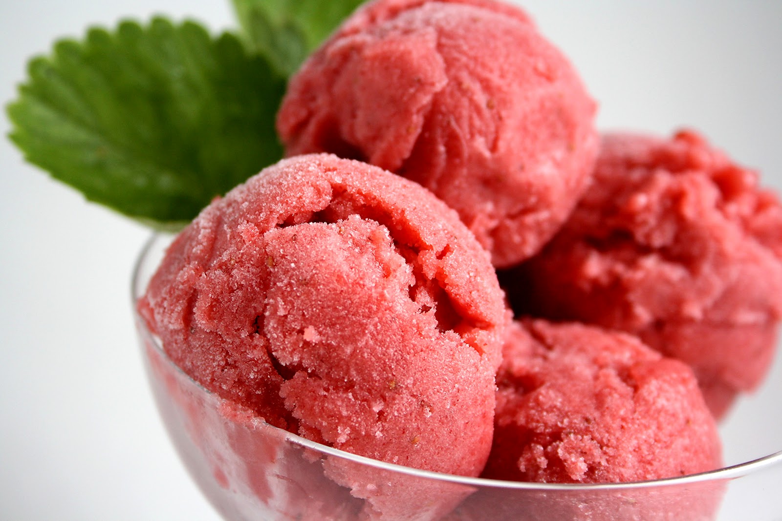 Raspberry Sorbet with Honey - Cooking With Carlee