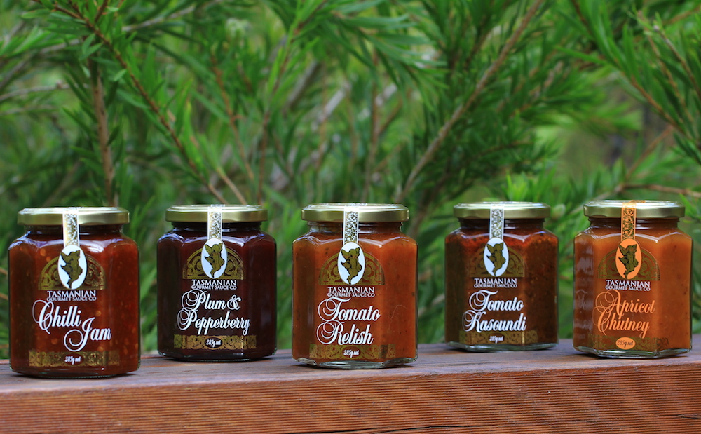 Tasmanian chutneys and relishes